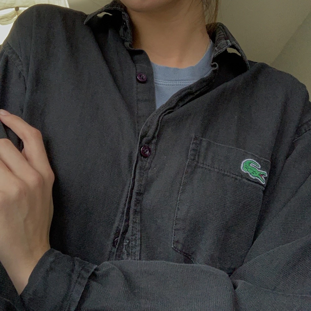 Vintage unisex button down